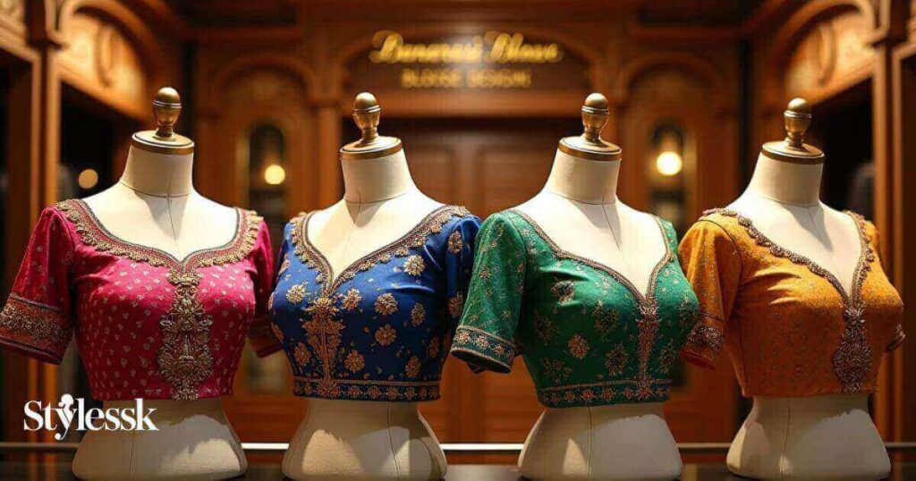 Banarasi Pattern Blouse Designs