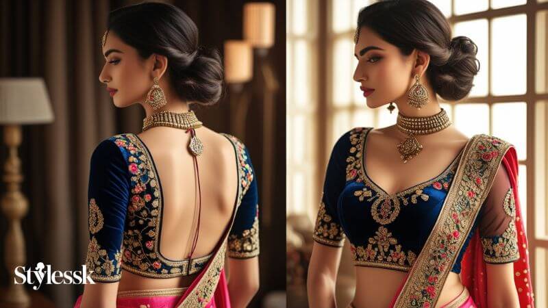 Why Hot Blouse Designs Are Trending Right Now