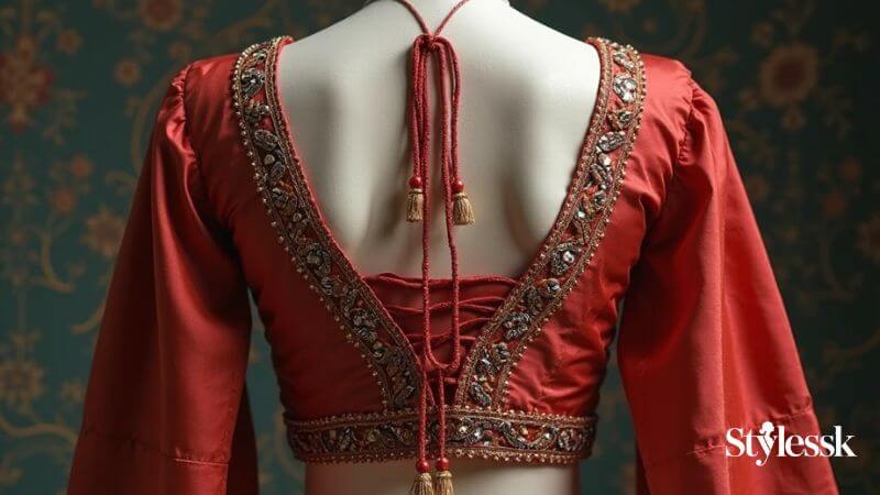 Backward Corset Dori Blouse 