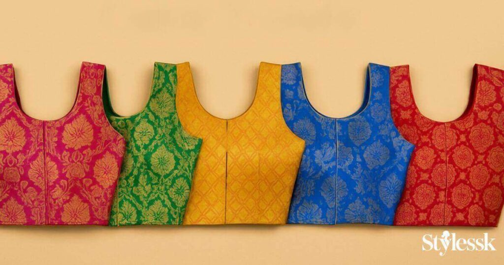 Banarasi Blouse Color Trends 