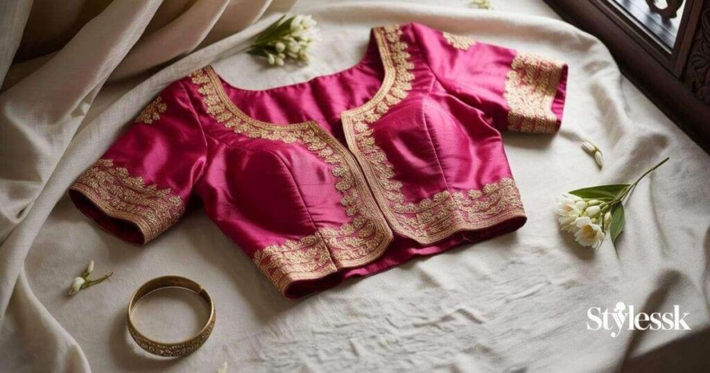 Banarasi Lehenga Blouse Design Trends 