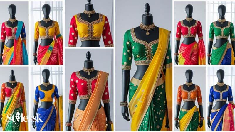 Bandhani Blouse Photos & Lookbook 