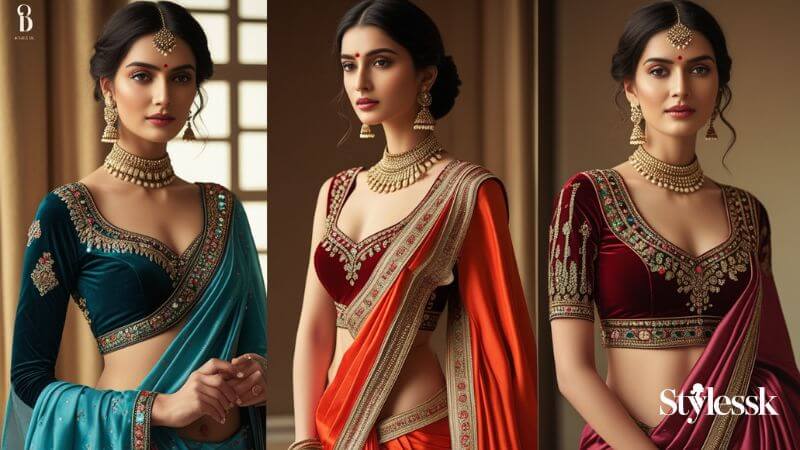 Benefits of Choosing Hot Blouse Styles for Sarees