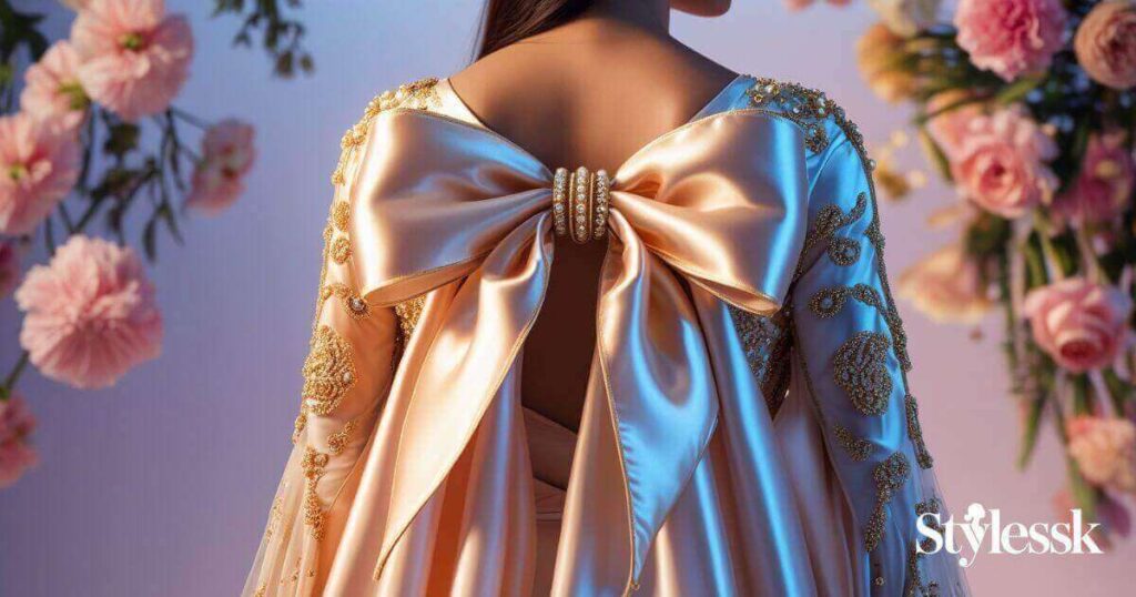  Bridal Bow Blouse Extravagance