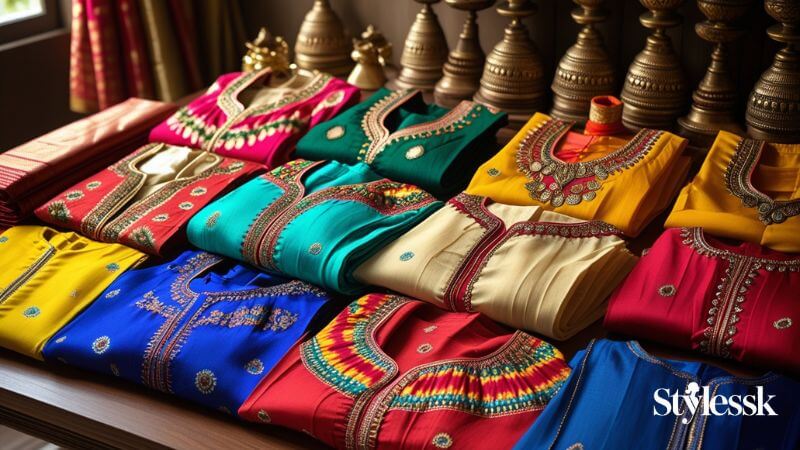 Choosing the Right Fabric for Bandhani Blouses 