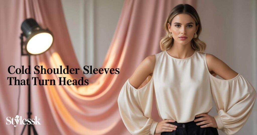 Cold Shoulder Blouse Sleeves That Turn Heads