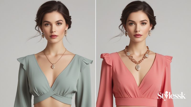 Common Mistakes to Avoid with V Neck Blouses