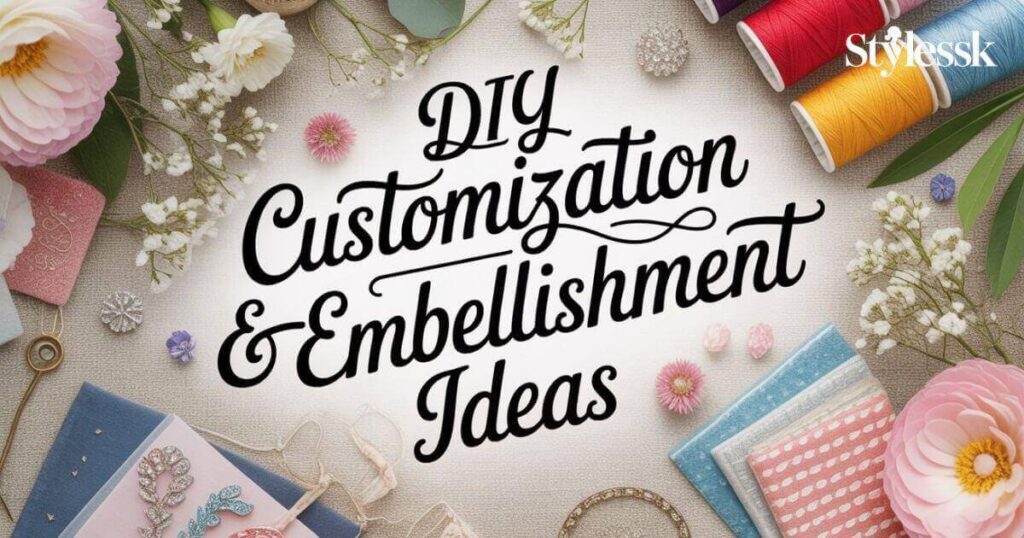 DIY Customization & Embellishment Ideas
