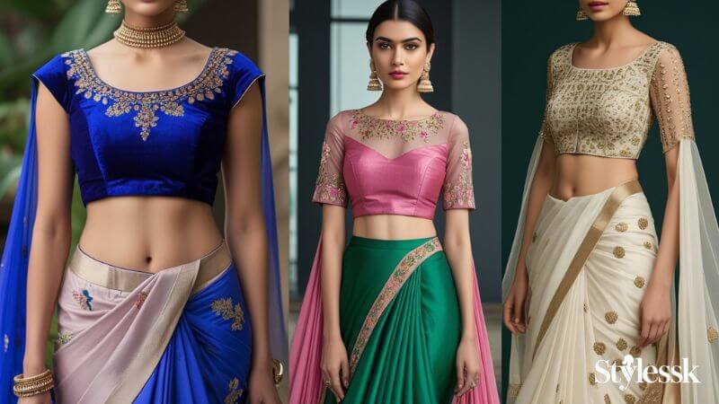 Fabric-Based Stylish Blouse Design Patterns 