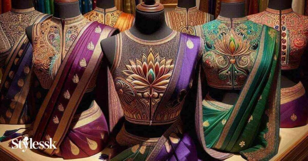 Fabric Choices for Paithani Blouses (Cotton, Silk, Brocade, Net) 