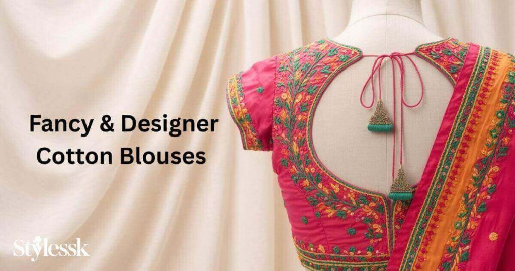 Fancy & Designer Cotton Blouses
