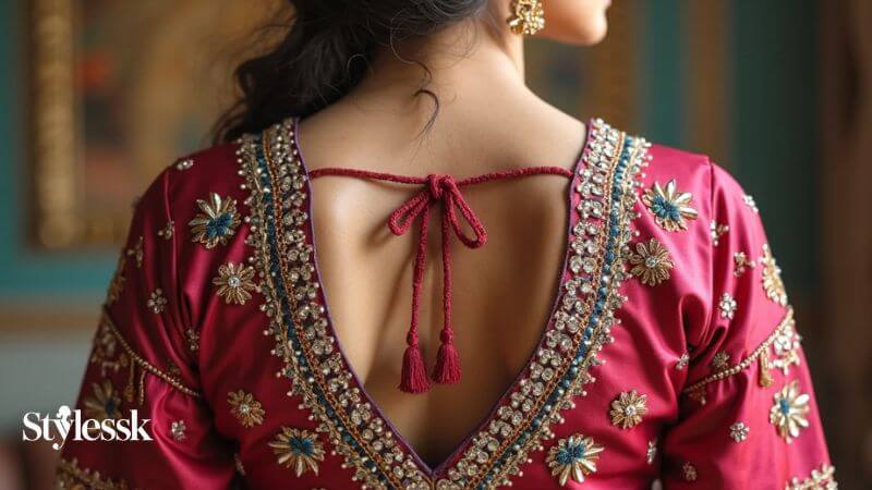 Floral & Embellished Latkan Designs 