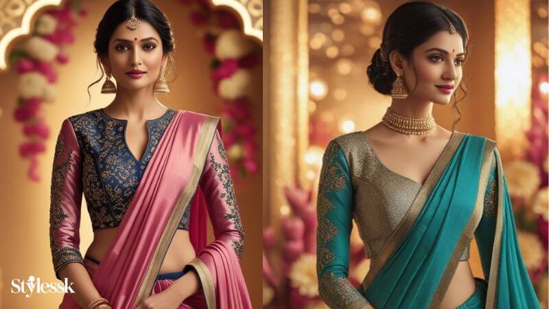 Full Sleeves Blouse Design 