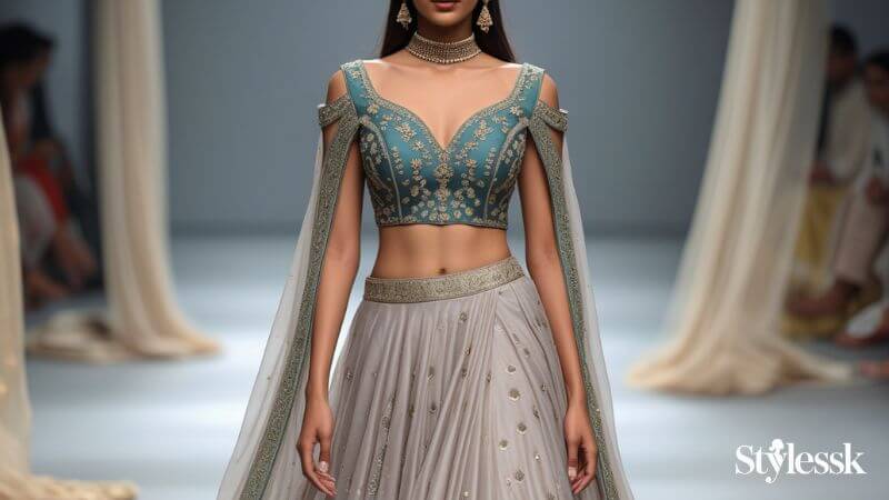 Fusion & Contemporary Stylish Blouse Designs 