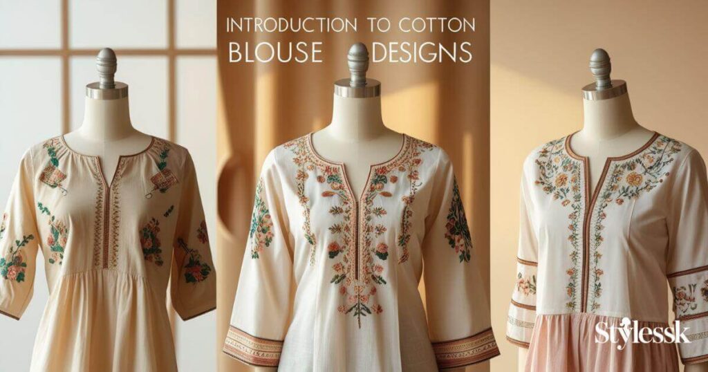Introduction to Cotton Blouse Designs 
