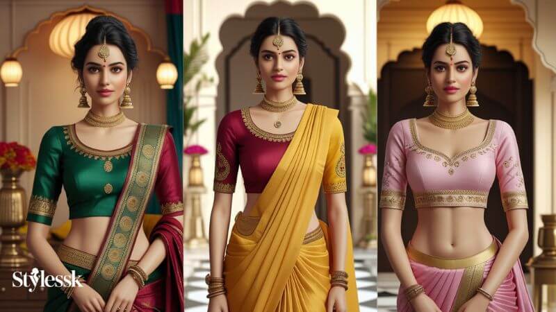 Introduction to Half Saree Blouse Designs 