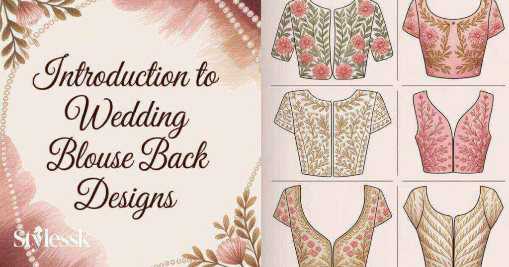  Introduction to Wedding Blouse Back Designs