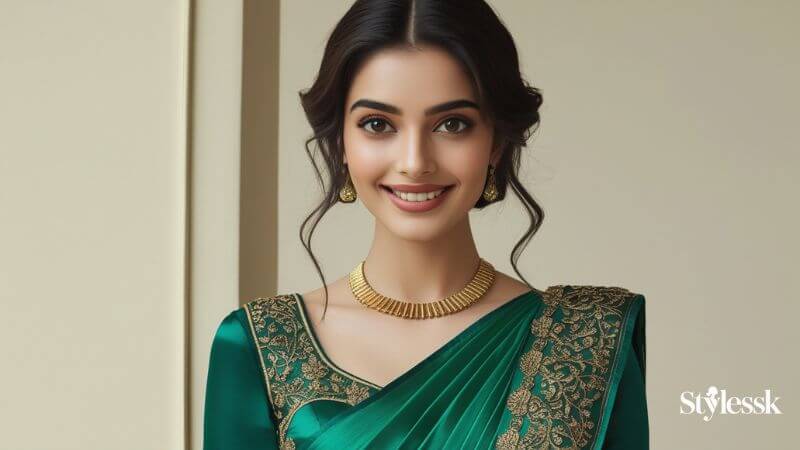 Modern Half Saree Blouse Designs for a Contemporary Look 