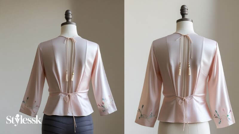 No Latch Attached: Minimalist Dori Blouse 
