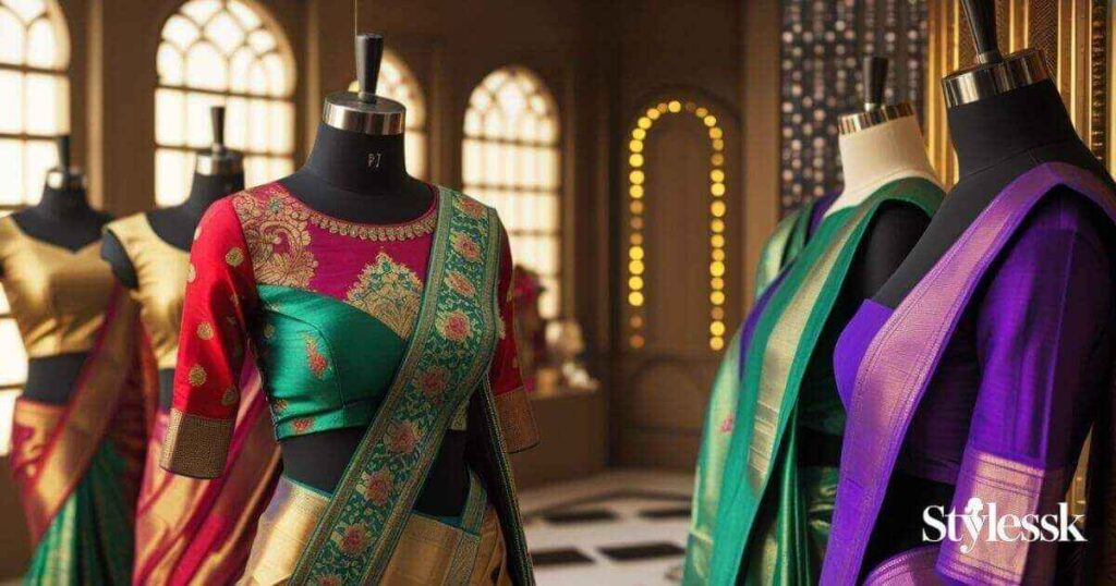 occasion‑based-paithani-blouse-styles