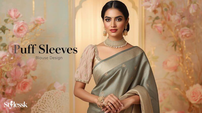 Puff Sleeves Blouse Design