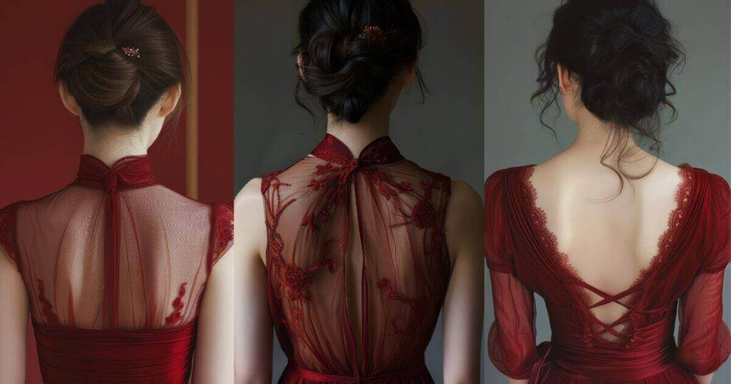 Sexy & Stylish Back Net Blouse Designs