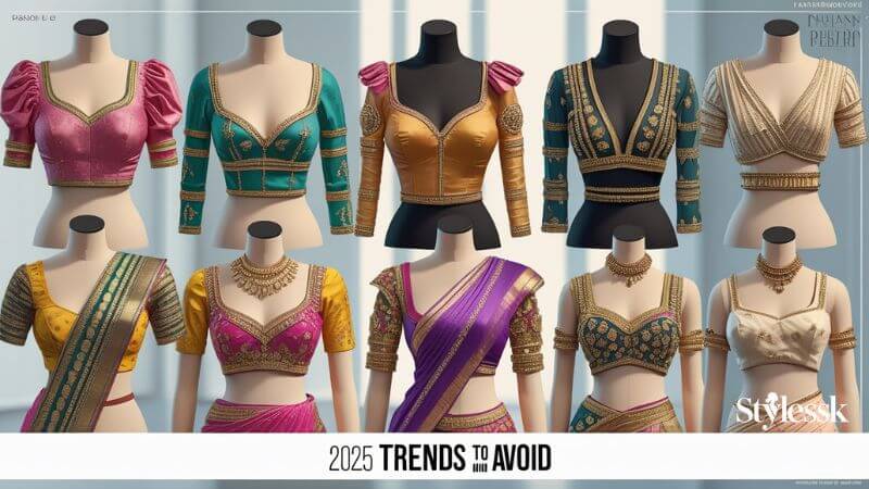 South Indian Blouse Trends to Avoid in 2025