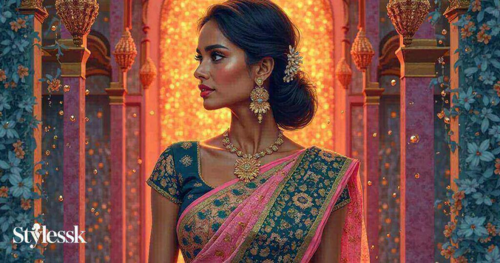 Styling Tips for Banarasi Saree and Blouse Pairing 