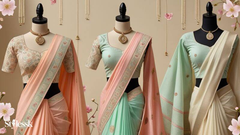 Styling Tips for Cotton Saree Blouses 