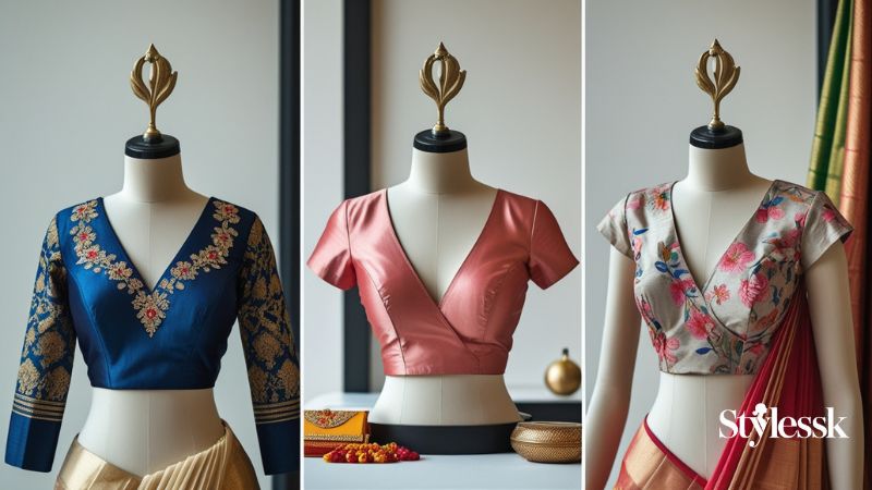 Styling Tips for V Neck Blouses 