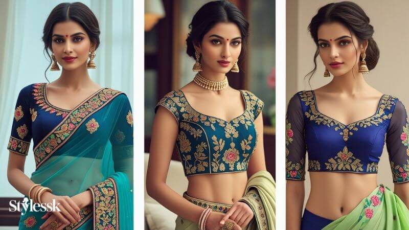 Styling Tips to Enhance Your Half Saree Blouse Look 