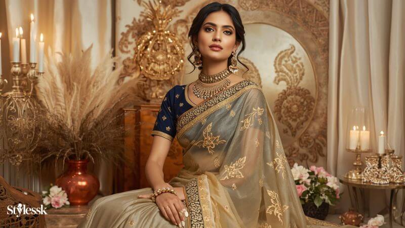 Tips for Styling Your Blouse with Paithani Saree