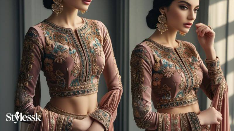 Traditional Border Blouse Inspirations