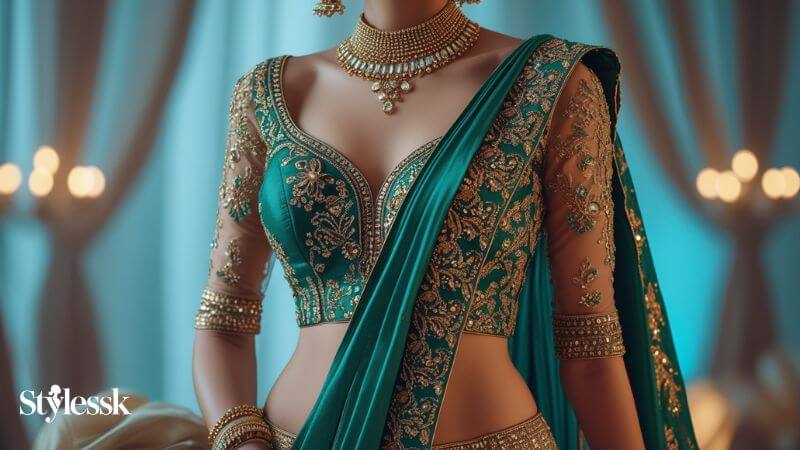 Trending Computer Work Blouse Designs 