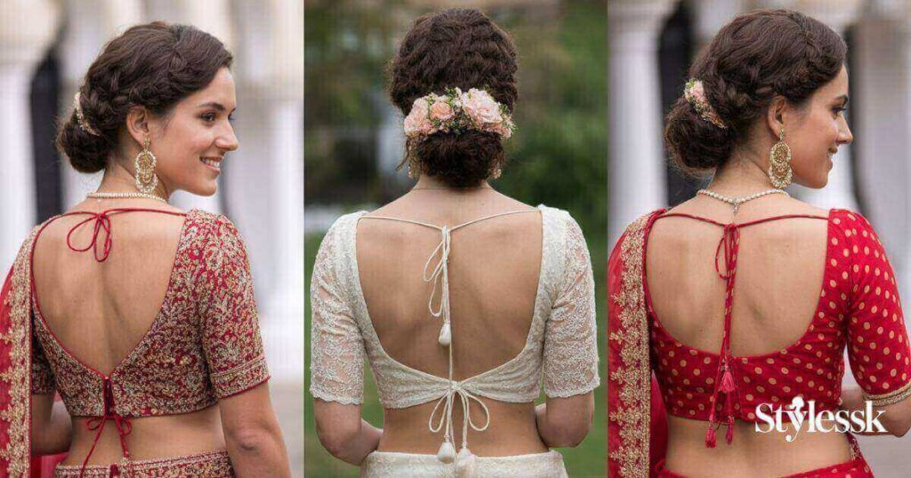  Types of Blouse Back Designs for Sarees 