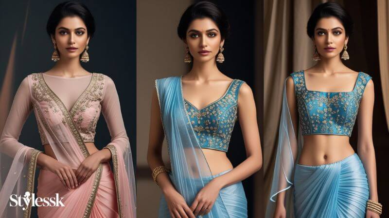 V-Neck, Round Neck & Square Neck Patterns 