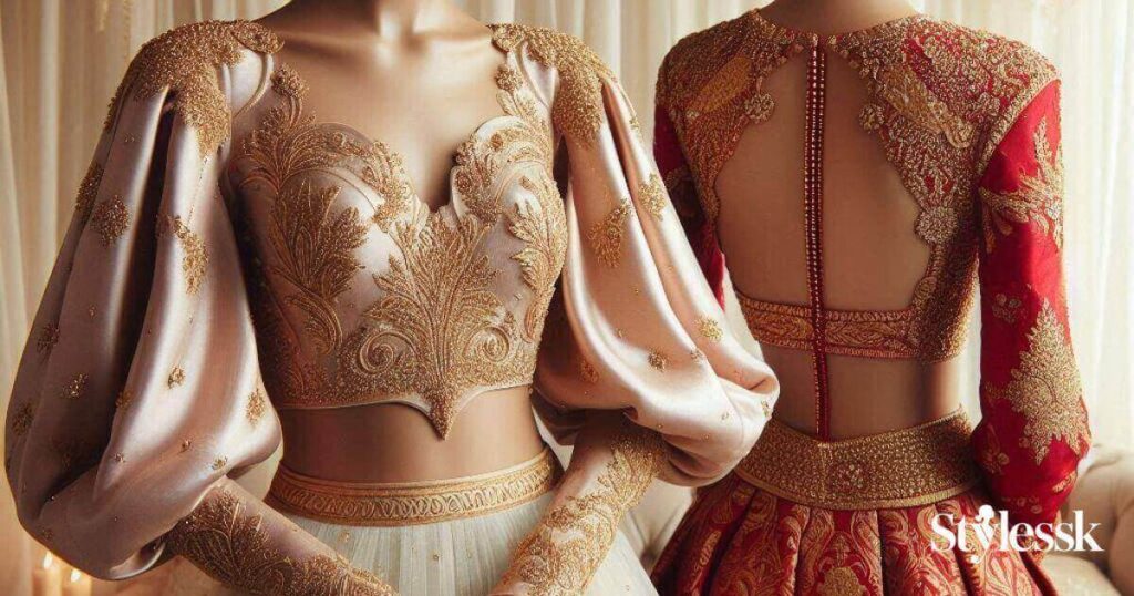 What Are Fancy and Unique Blouse Sleeves Designs?