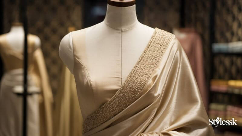 What is a Border Blouse Design?