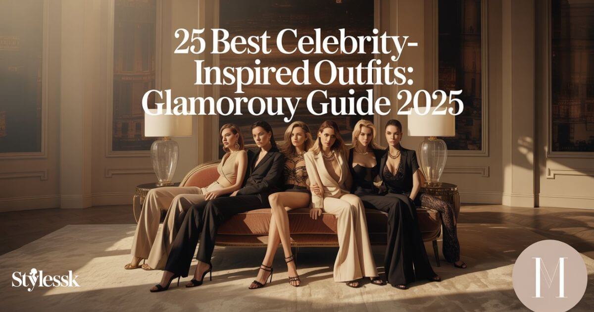 25 Best Celebrity-Inspired Outfits: Glamorous Guide 2025 