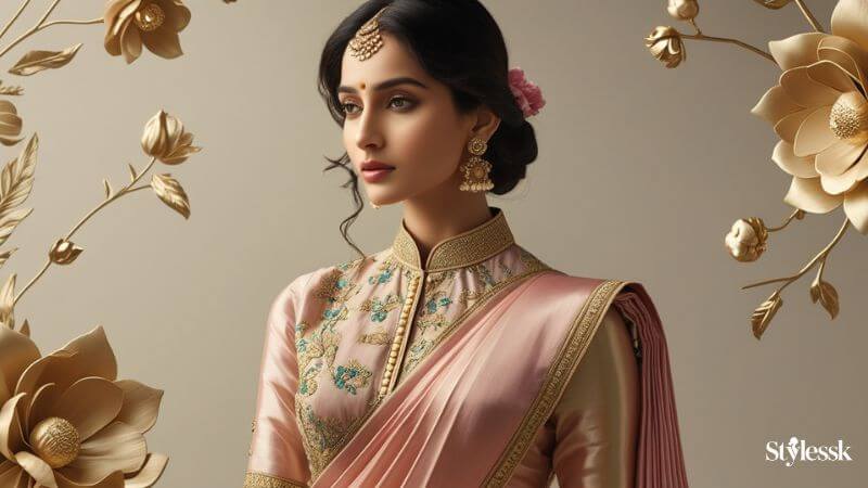 Band Gale Ke Stylish Blouse Design 