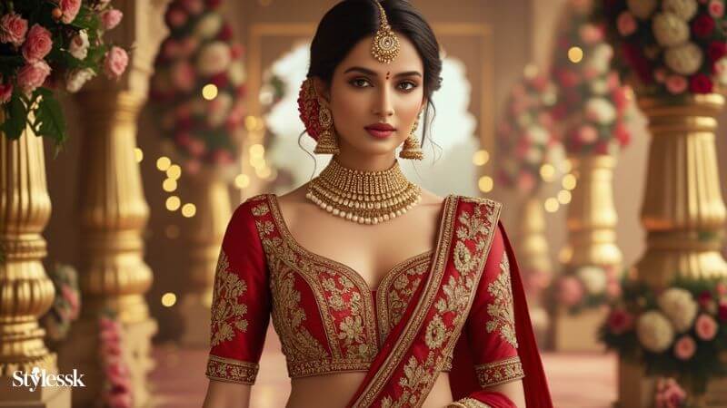 Bridal Stylish Blouse Gale Ki Design Special Collection 