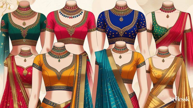 Butta Blouse Designs: A Timeless Choice