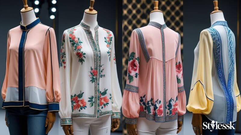 Common Mistakes to Avoid in Piping Blouse Designs