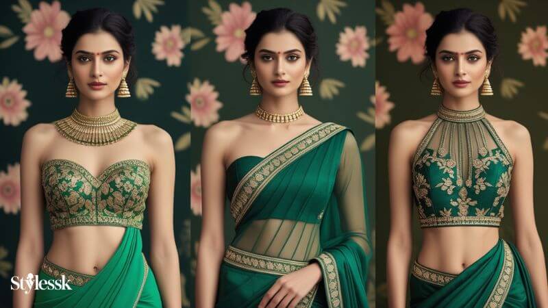 Common Mistakes to Avoid When Pairing Blouse with Green Saree 