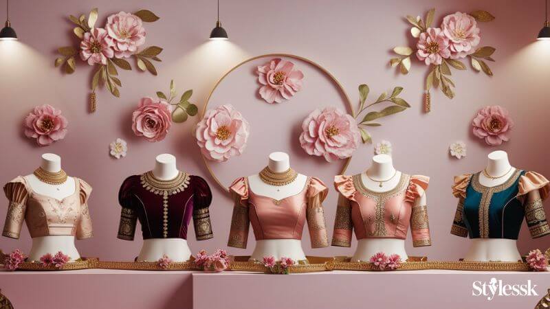Gol Gala Blouse with Sleeve Variations