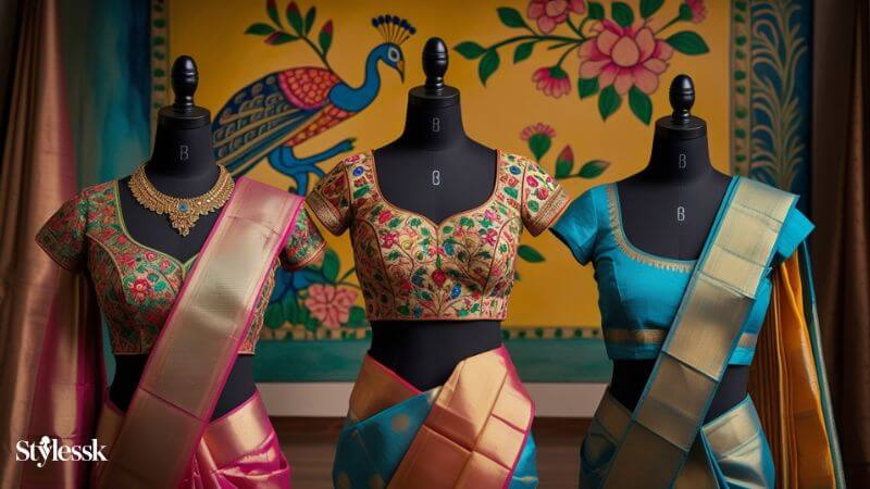 Kalamkari Blouse for Different Occasions
