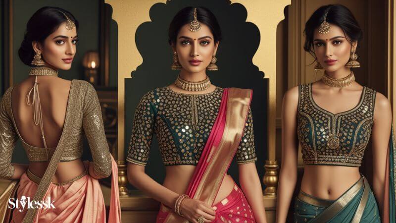 Latest Trends in Gol Gala Blouse Designs