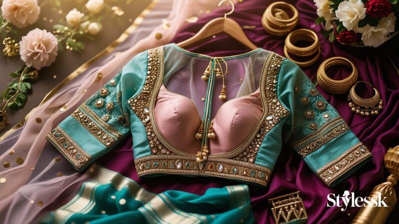 Latest Trends in Net Blouse Designs 2025