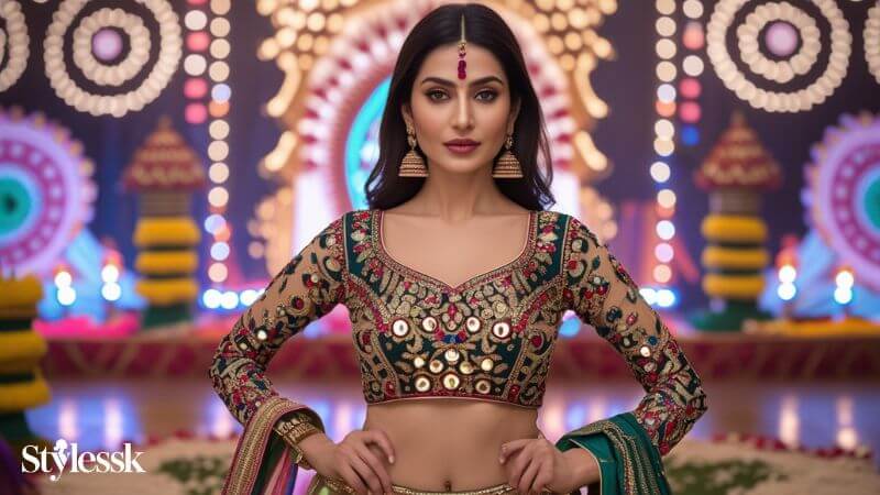 Modern & Trendy Navratri Blouse Styles