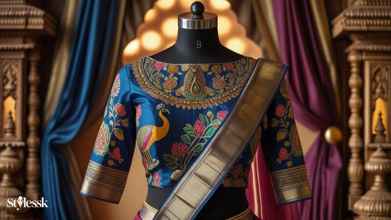 Silk & Designer Kalamkari Blouses 